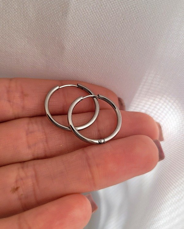 Producto - Argollitas cubanas finas 1,9 cm AQ