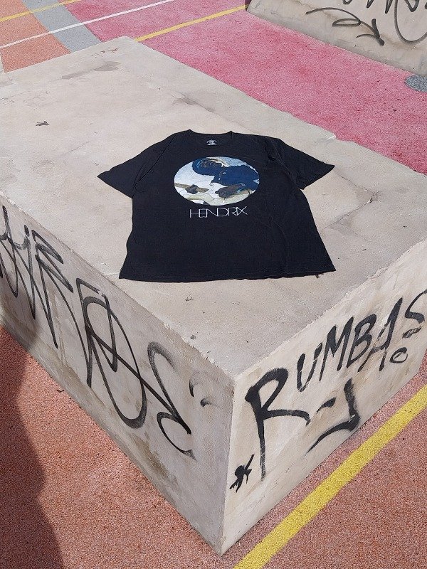 Producto - Remera Jimi Hendrix Negra