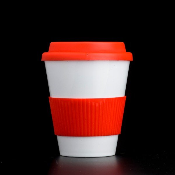 Producto - VASO TÉRMICO SILICONA ROJO X 12 U