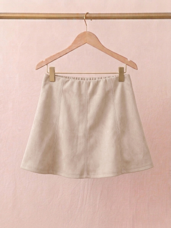 Producto - Pollera gamuza - 1