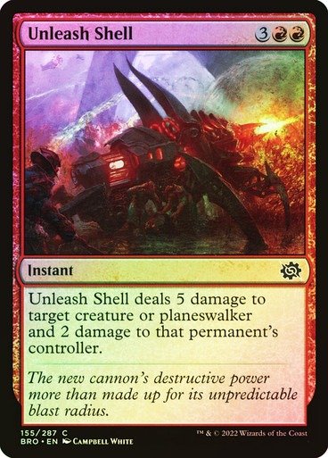 Producto - Unleash Shell Foil  The Brothers' War