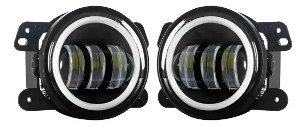 Producto - KIT FAROS LED 4" LUPA + OJO DE ANGEL 30W 1429