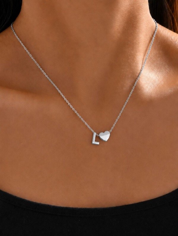 Producto - Collar Inicial (L) A.Q.