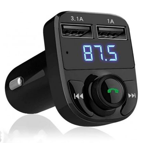 Producto - Cargador de auto + Reproductor de musica Bluetooth/MP3 Dinax DX-REPCARBT