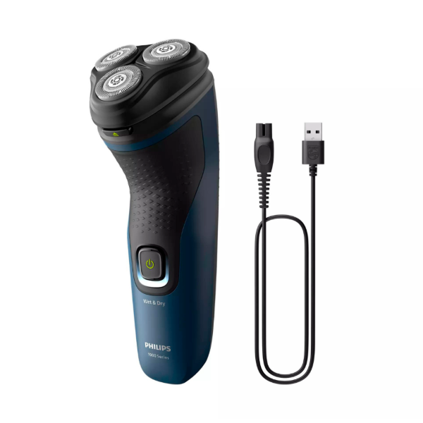 Producto - PHILIPS AFEITADORA SERIE 1000 CUCH. POWERCUT AUTOAFIL. CAB.FLOT 3D