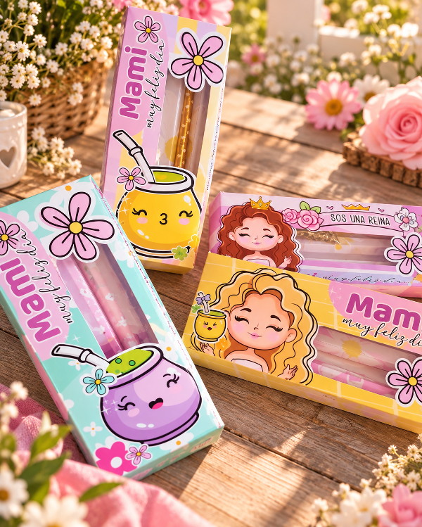Producto - 10 Cajas porta Bombillas y yuyito Mamá Madre - 6