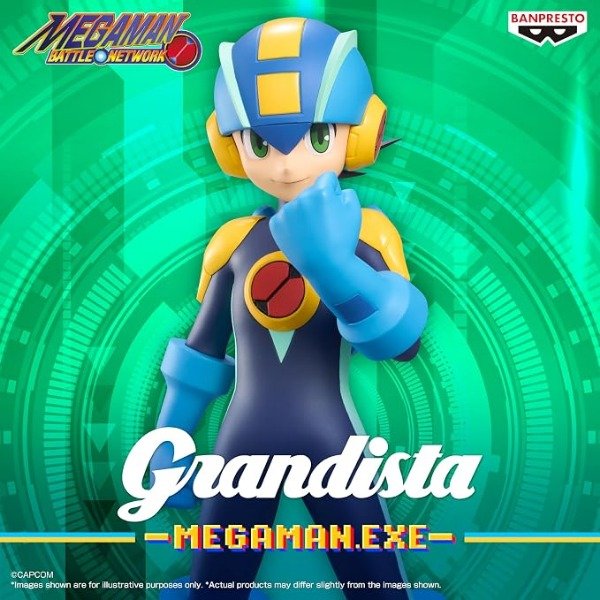 Producto - Figura Original MegaMan.EXE - Grandista - Banpresto - 24cm