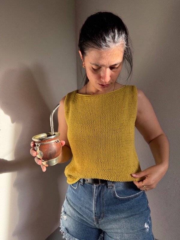 Producto - Musculosa Flor