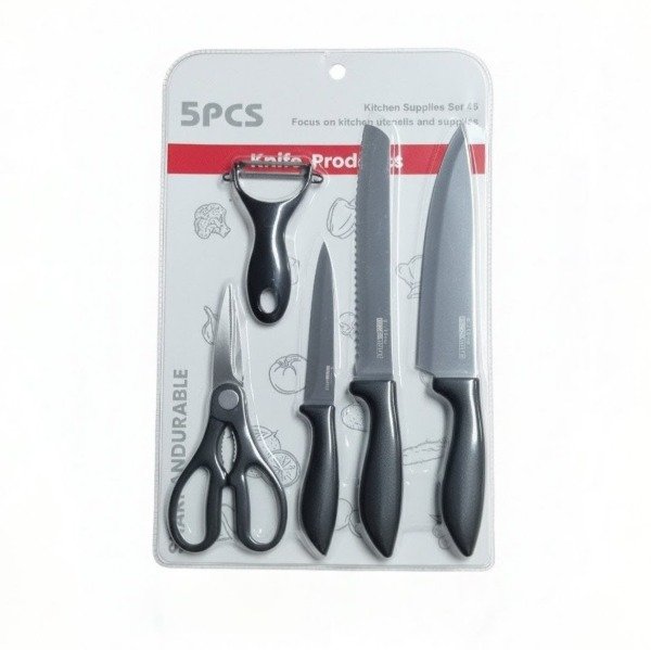 Producto - SET DE CUCHILLO X5PC