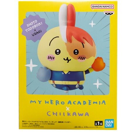Producto - Figura de My Hero Academia x Chiikawa: Todoroki Shoto x Usagi
