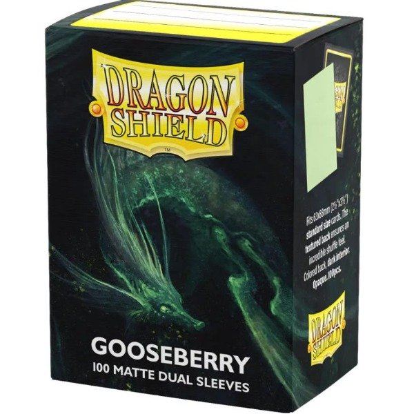 Producto - Dragon Shield - Dual Matte Sleeves - Gooseberry x100