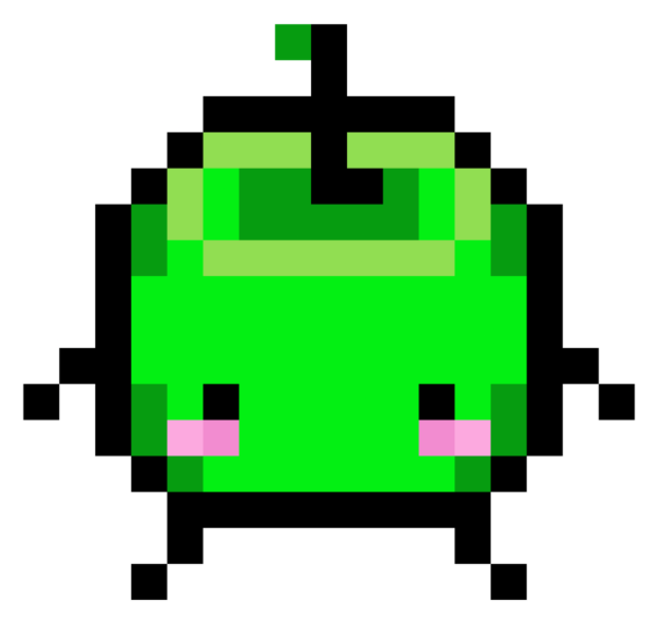 Producto - Sticker junimo verde - Stardew valley
