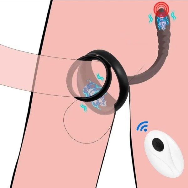 Producto - ANILLO ESTIMULADOR DE PROSTATA CON USB - 2