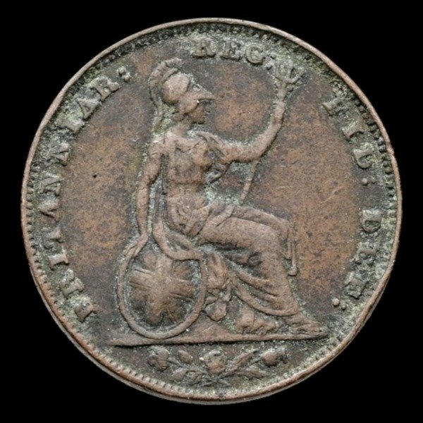 Producto - Gran Bretaña (1853) Farthing - KM#725