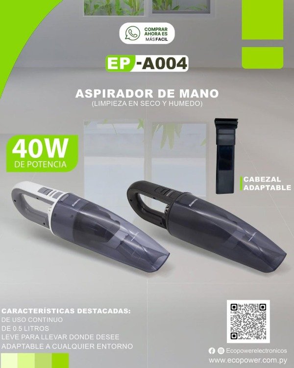 Producto - Aspiradora de mano Ecopower