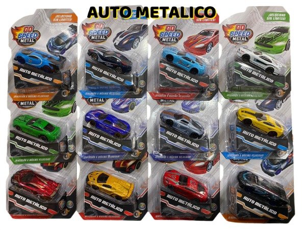 Producto - Auto METÁLICO x1 (Esc. 1:64)