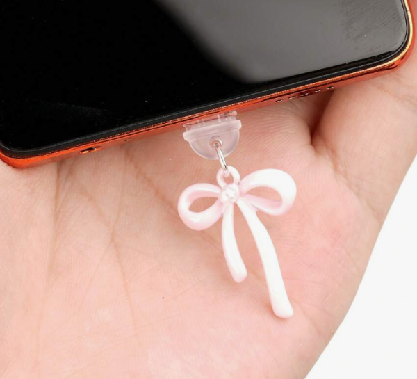 Producto - Cubre pin Moño rosa