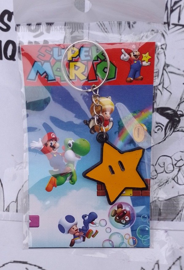 Producto - Llavero Estrella Mario