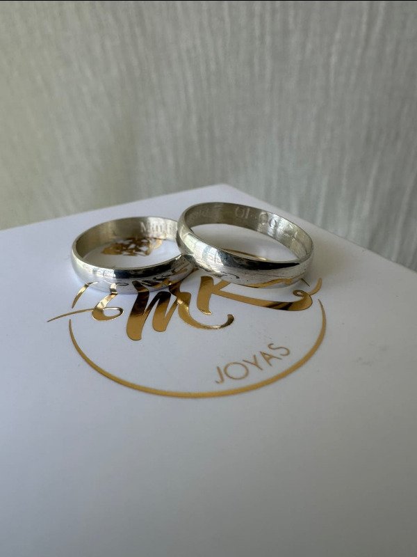 Producto - Alianzas de plata 4mm