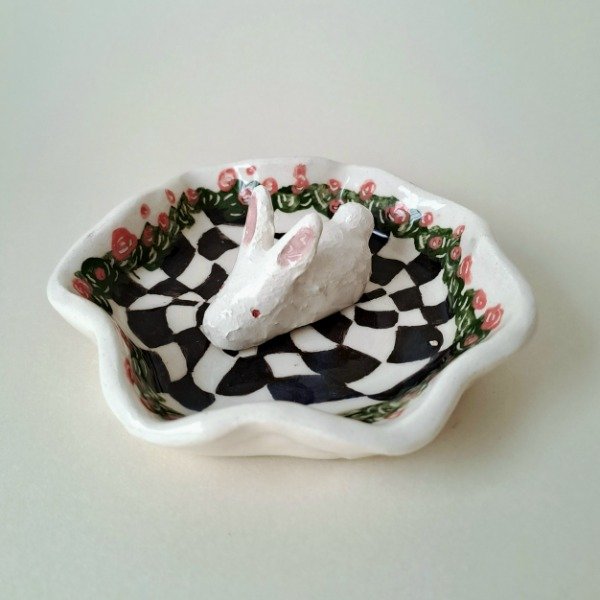 Producto - Plato + figura Alicia