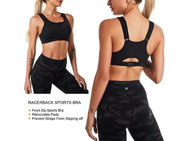 Producto - 505J - Top Deportivo con Cierre - 4