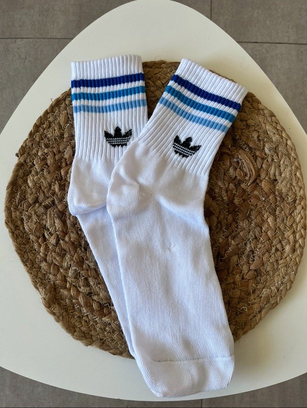 Producto - Medias tenis AD celestes
