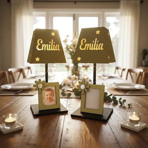 Producto - Centro De Mesa  Decorado Personalizado 25u Luz Led - 2