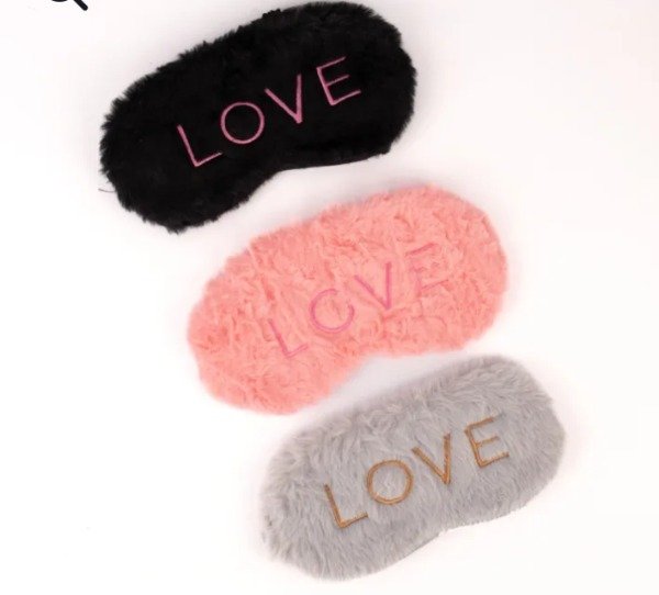 Producto - Antifaz para Dormir de Peluche "LOVE" - 2