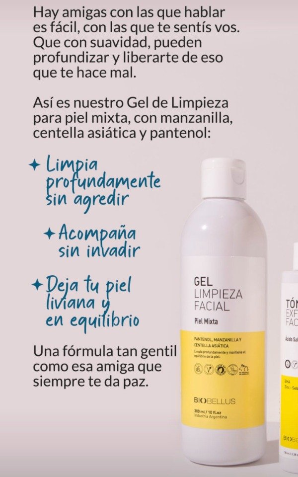 Producto - Gel limpieza piel mixta