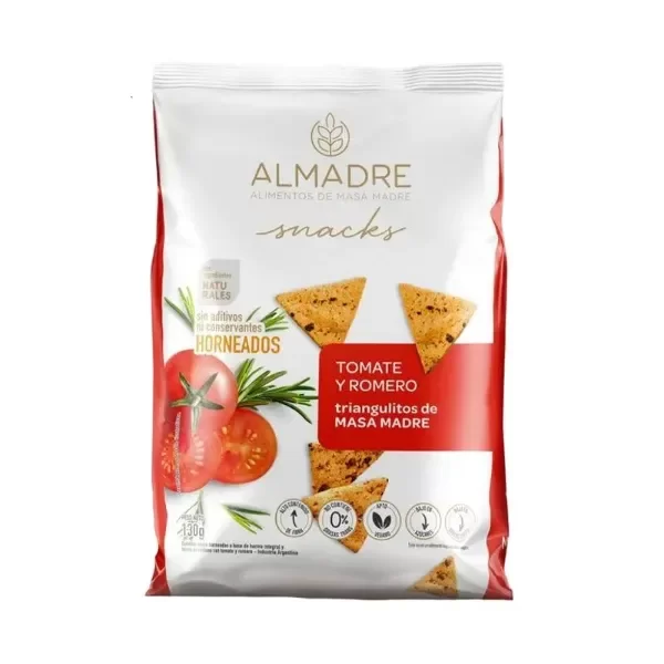 Producto - Snacks Horneados Tomate y Romero - Almadre