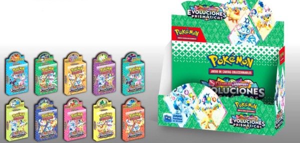 Producto - Pokémon Evolución Prismática Cajita x1 unidad