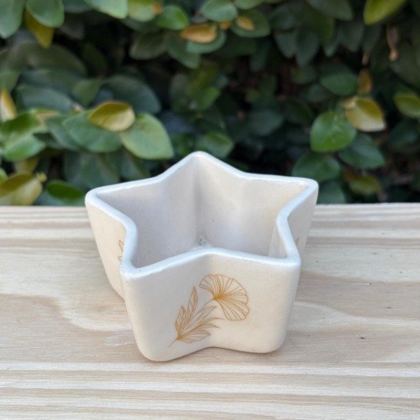 Producto - Molde de yeso Porta Vela Estrella