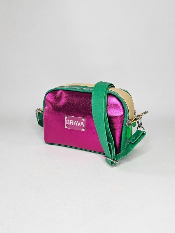 Producto - Bandolera Frida fucsia