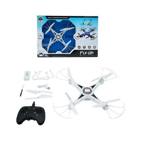Producto - DRON 360 A RADIO CONTROL PLEGABLE CON LUZ EN CAJA 40X25X7CM BLA