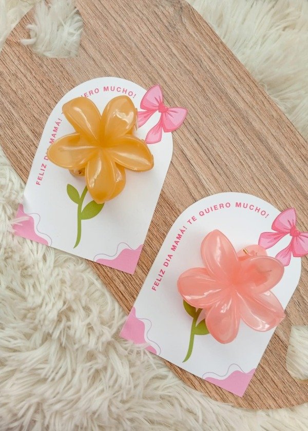 Producto - Broche + Tarjeta flor mamá (por unidad) - 1
