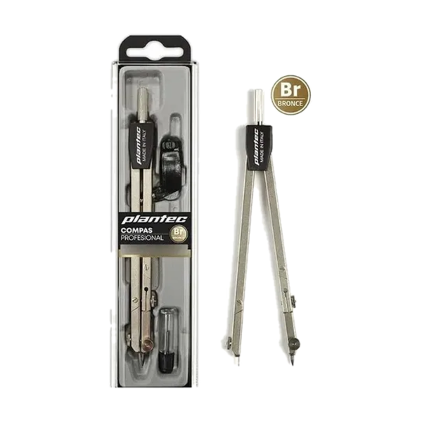 Producto - Compás técnico Plantec 9100 c/adaptador y cremallera