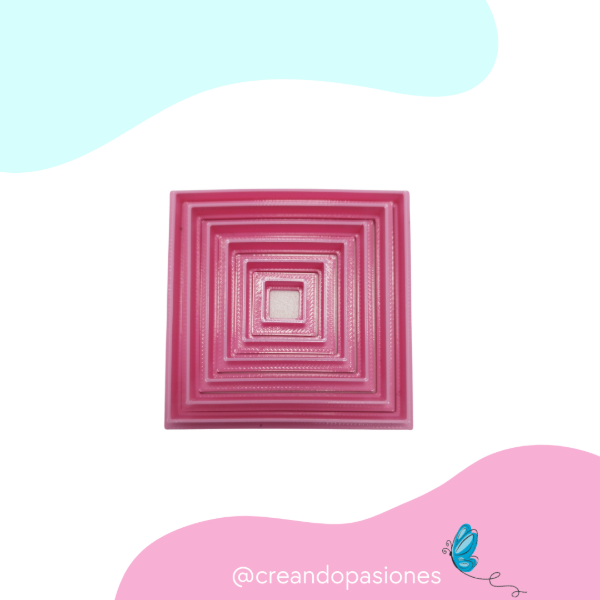 Producto - Set Cortantes Cuadrados Chicos x6 - 0