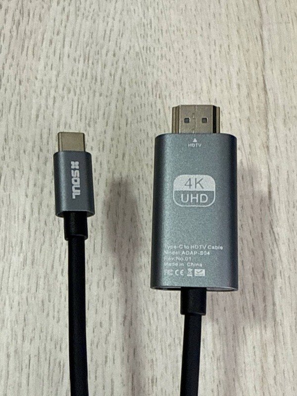 Producto - CABLE TIPO C MACHO A HDMI MACHO 2 METROS - 2