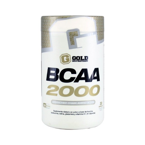 Producto - Bcaa 2000 120 Tabs Gold Nutrition Mayor Recuperación