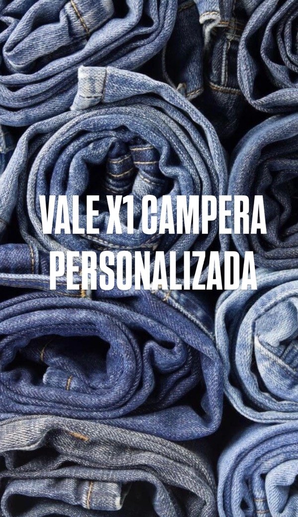 Producto - Personalizado Campera