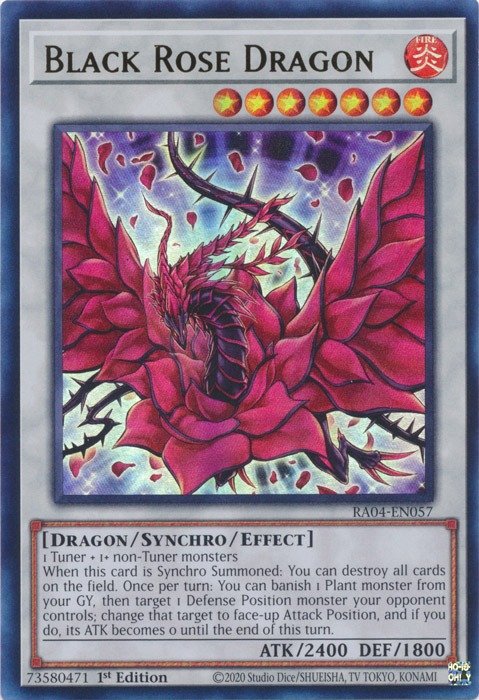 Producto - Black Rose Dragon - RA04-EN057