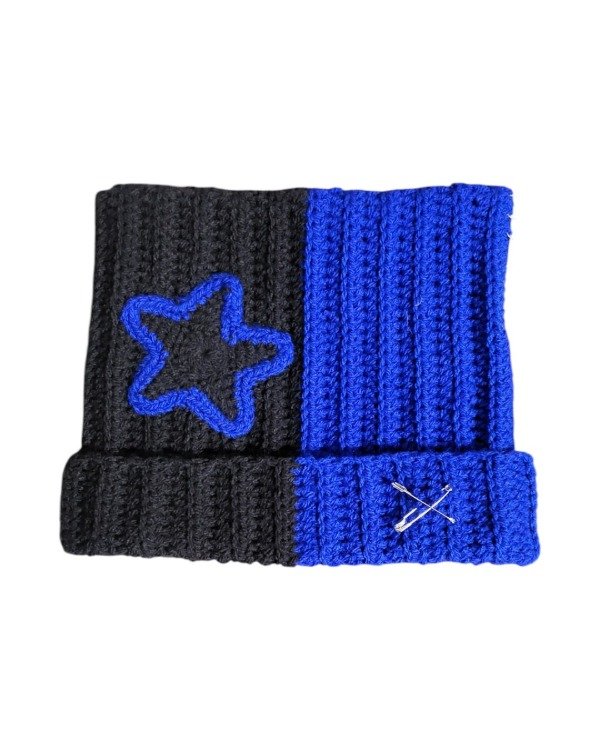 Producto - Cat Beanie: Black and Blue