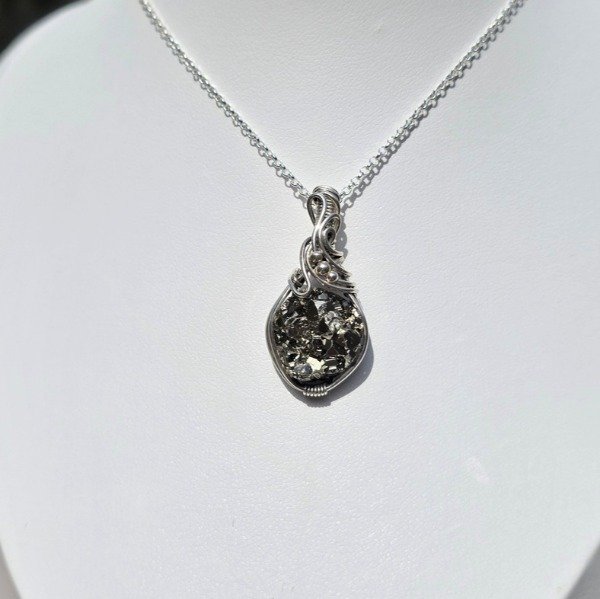 Producto - DRUSA DE PIRITA - PLATA 925 - 0