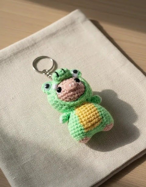 Producto - Llavero cerdito coco