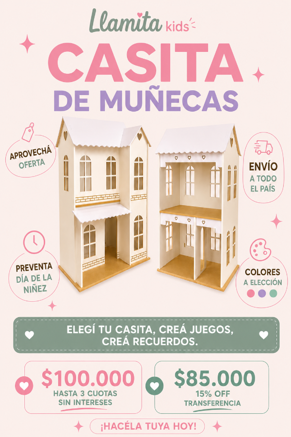Producto - Casita de muñecas PREVENTA