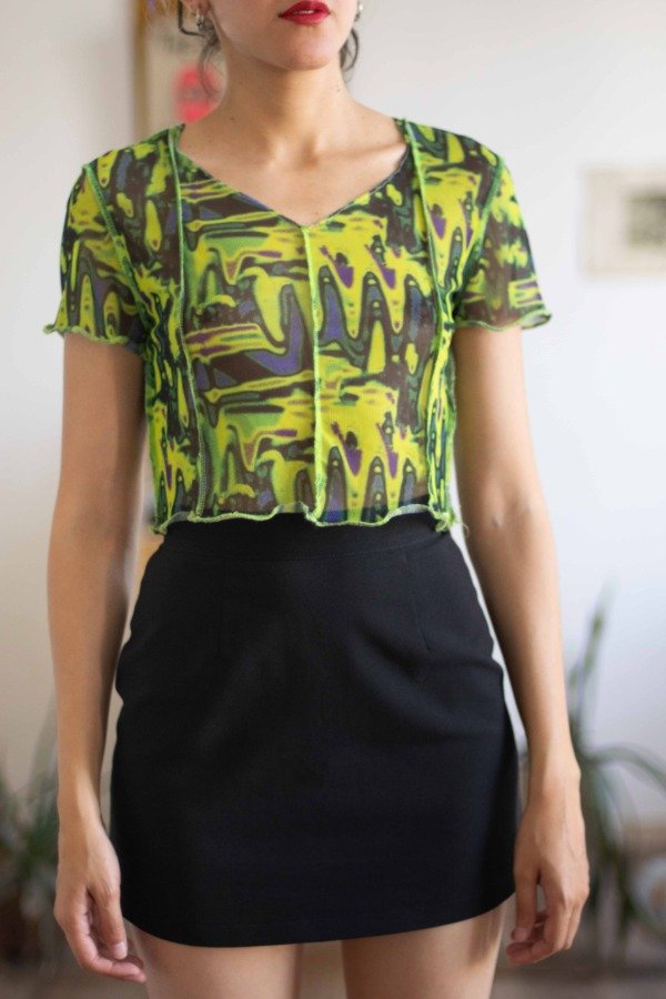 Producto - Remera Mesh Serpiente Talle:M