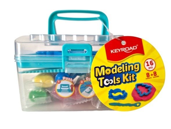 Producto - Plastilinas x8 + Moldes Herramientas en valija