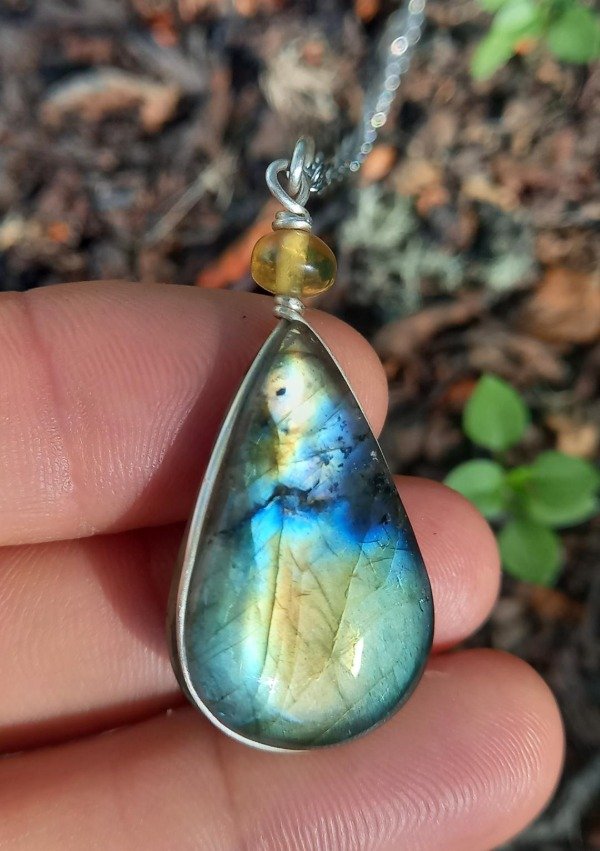 Producto - Labradorita y Ambar mexicano