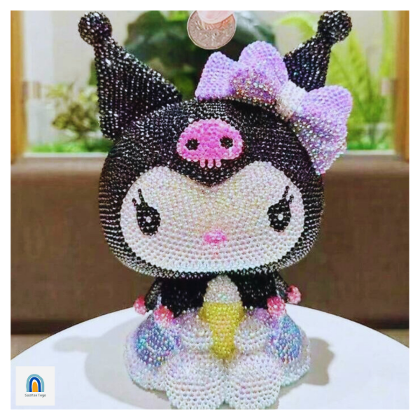 Producto - Alcancia 3D Diamond Painting / Pintura Diamante KUROMI