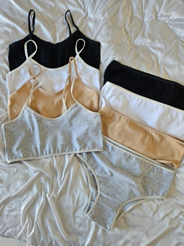 Producto - CONJUNTO DE ALGODON DE NENA (A52 C)